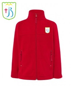 JBM - Polar JUNIOR JHK - bluza polarowa z logo na piersi