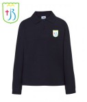 JBM - Polo JUNIOR LS - Koszulka JHK z logo na piersi