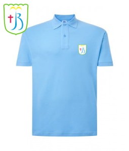 JBM - Polo MĘSKIE - Koszulka JHK z logo na piersi