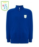 JBM - Bluza MĘSKA  na zamek JHK - z logo na piersi