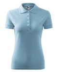 NZT - Polo Malfini Damskie  - Koszulka z logo na piersi