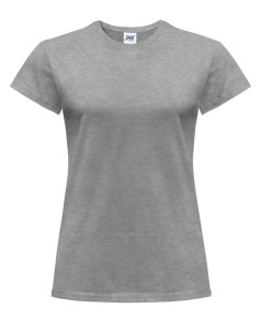 T-shirt DAMSKI JHK - z logo na piersi