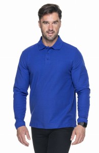 Koszulka Polo MĘSKA  LS ✮PREMIUM✮ Promostars - z logo na piersi